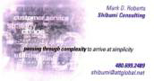 Shibumi Business Card